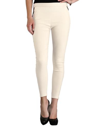 mid waist solid jegging - 15341163 - Very Small Image - 1