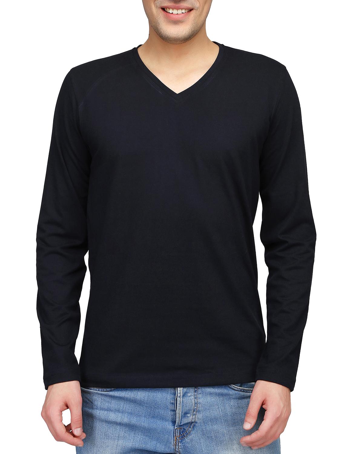 black cotton t-shirt - 15341461 - Zoom Image - 1