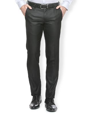 grey terry rayon flat front formal trouser - 15341525 - Standard Image - 1
