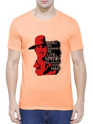 orange cotton blend character t-shirt - 15342087 - Standard Image - 1