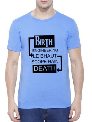blue cotton blend character t-shirt - 15342089 - Standard Image - 1