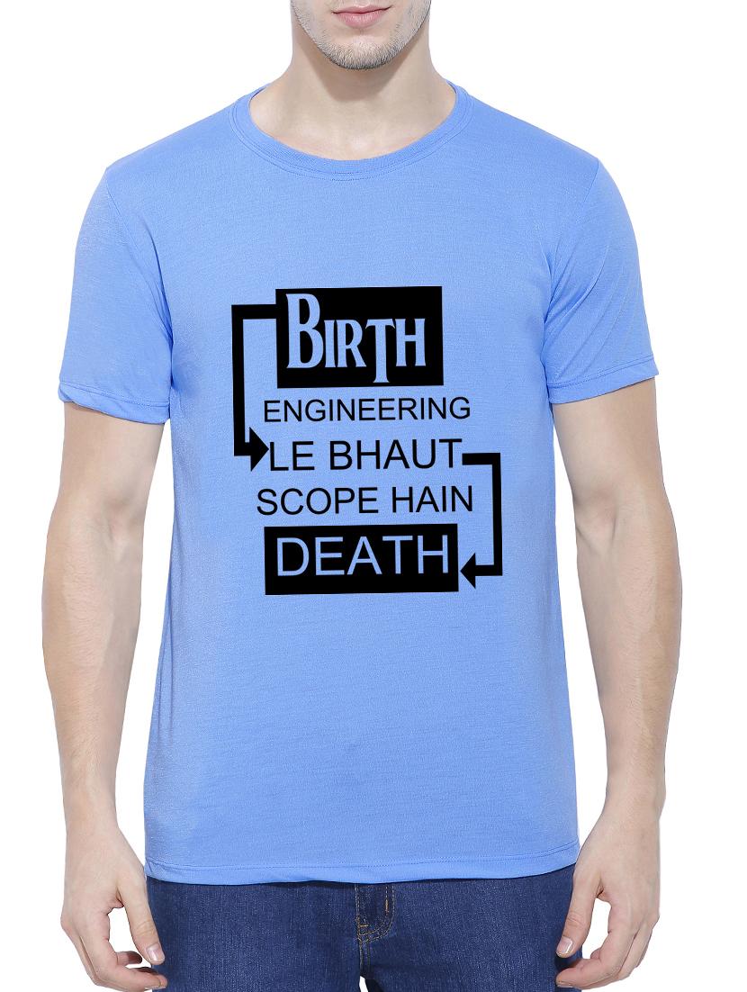 blue cotton blend character t-shirt - 15342089 - Zoom Image - 1