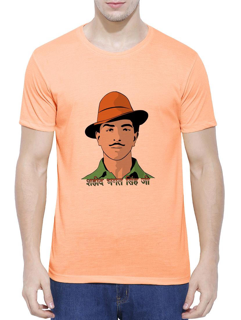 orange cotton blend character t-shirt - 15342242 - Zoom Image - 1