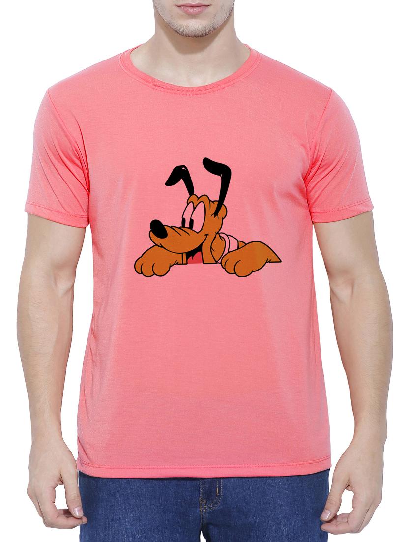 pink cotton character t-shirt - 15342255 - Zoom Image - 1
