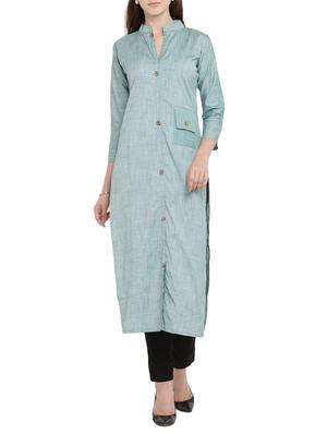straight printed kurta - 15342542 - Standard Image - 1