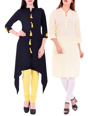 multi colored combos kurta - 15343323 - Standard Image - 1