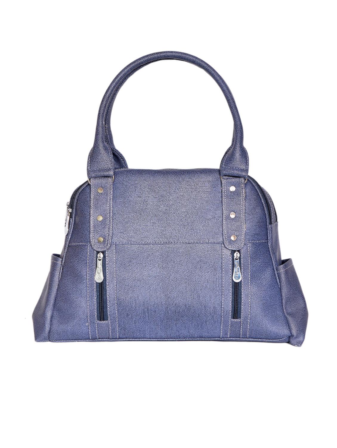 blue leatherette (pu) regular handbag - 15343457 - Zoom Image - 1