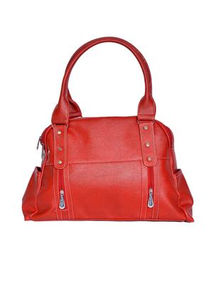 red leatherette (pu) regular handbag - 15343458 - Standard Image - 1