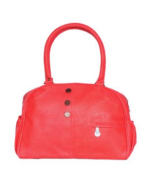 red leatherette (pu) regular handbag - 15343482 - Standard Image - 1