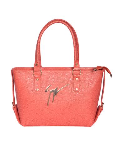 pink leatherette (pu) regular handbag - 15343508 - Very Small Image - 1