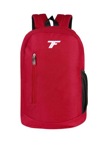 red polyester backpack - 15343845 - Very Small Image - 1