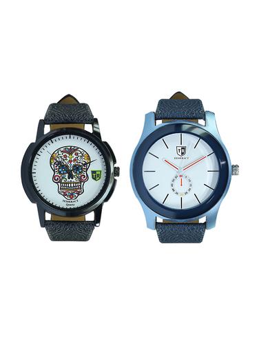 Tesseract Skull Face Dial Men's Analogue Watches (UBCFS023+SBLW027) - 15344199 - Very Small Image - 1