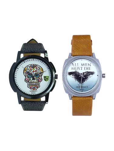 Tesseract Skull Face Dial & Game Of Thrones Dial Men's Watches (UBCFS023+UBRGT051) - 15344211 - Very Small Image - 1