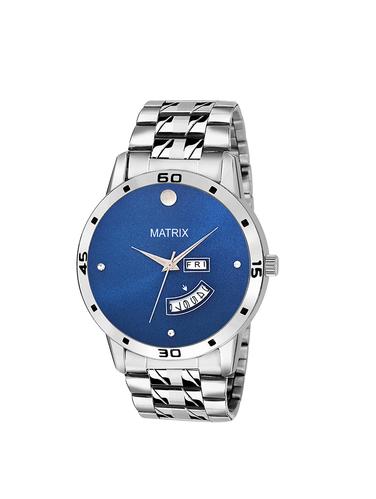 Matrix Analog Day And Date Display Wrist Watch - 15344383 - Very Small Image - 1
