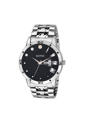 Matrix Analog Day And Date Display Wrist Watch - 15344390 - Very Small Image - 1