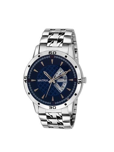 Matrix Analog Day And Date Display Wrist Watch - 15344393 - Very Small Image - 1
