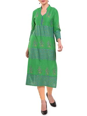 Printed straight kurta - 15344562 - Standard Image - 1