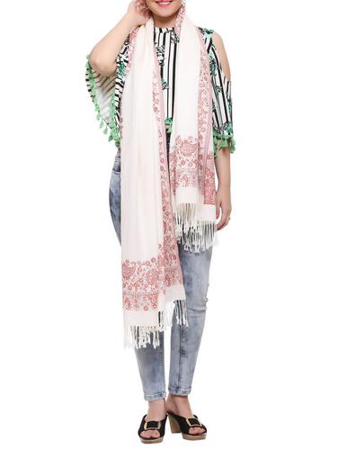 jacquard paisley shawl - 15345202 - Very Small Image - 1