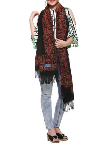 jacquard paisley shawl - 15345203 - Very Small Image - 1