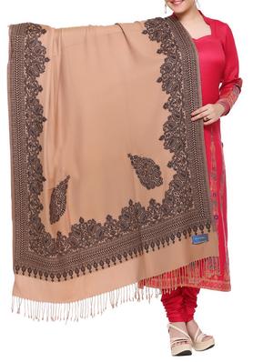 paisley embroidered shawl - 15345223 - Standard Image - 1