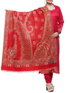 jacquard paisley shawl - 15345224 - Standard Image - 1