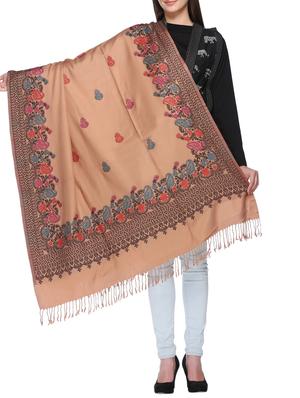paisley embroidered shawl - 15345232 - Standard Image - 1