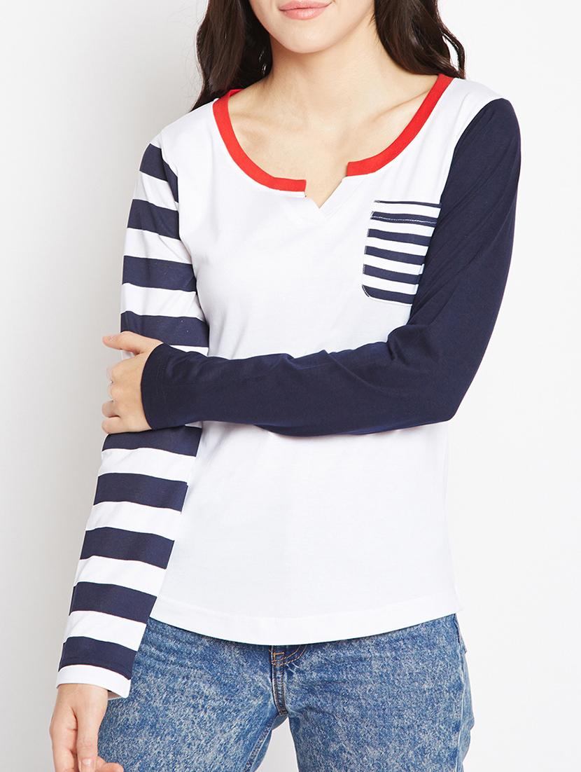 printed single sleeve tee - 15345254 - Zoom Image - 1