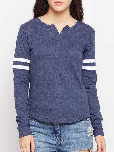varsity striped tee - 15345259 - Very Small Image - 1