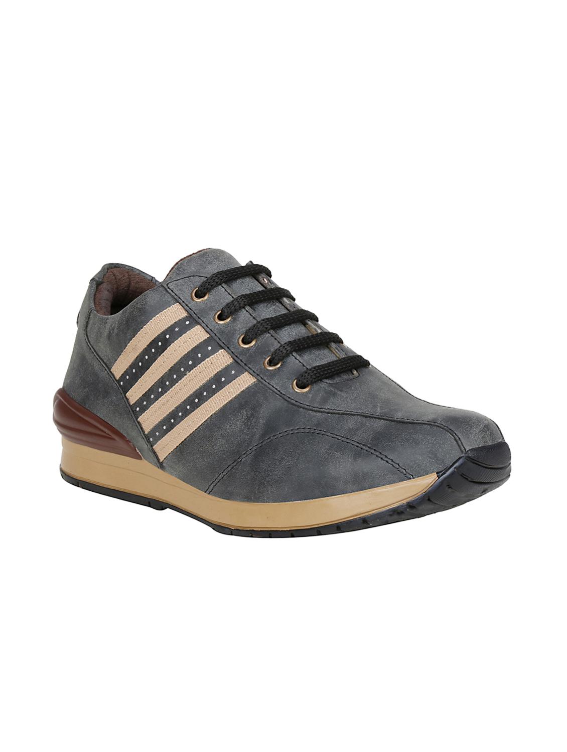 black leatherette lace up shoe - 15345279 - Zoom Image - 1