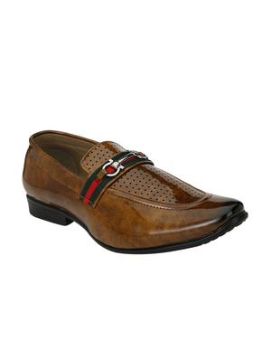 brown Patent Leather slip ons - 15345432 - Standard Image - 1