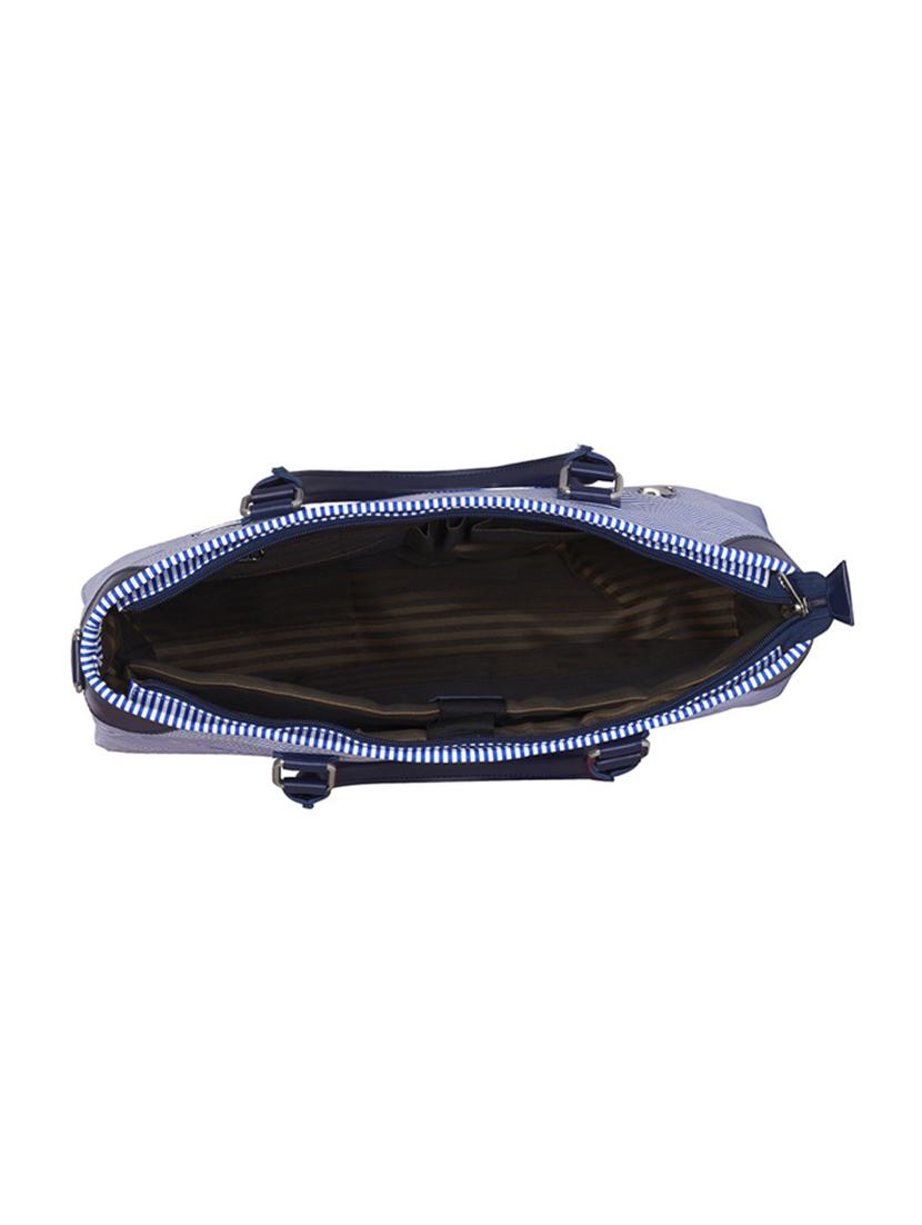 blue leatherette (pu) laptop bag - 15345557 - Zoom Image - 3