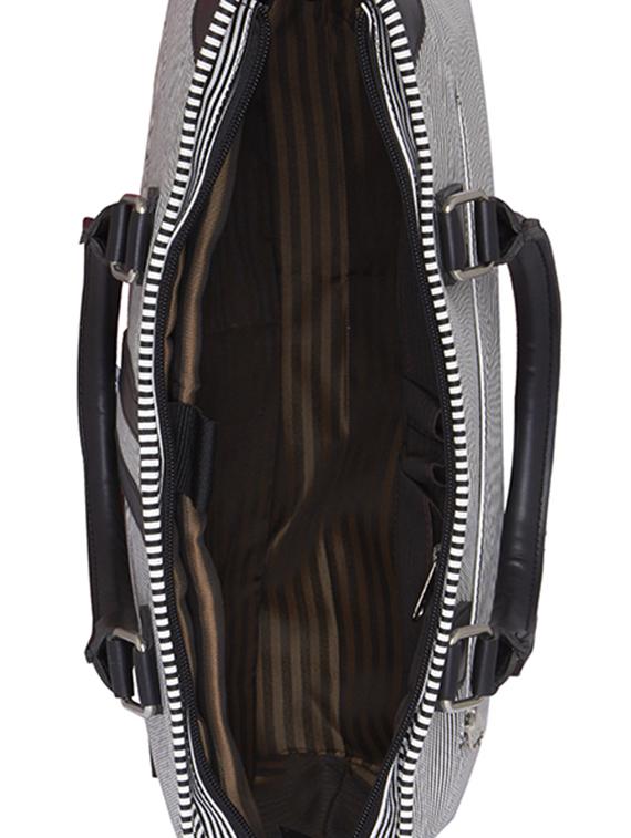 black leatherette (pu) laptop bag - 15345568 - Zoom Image - 3
