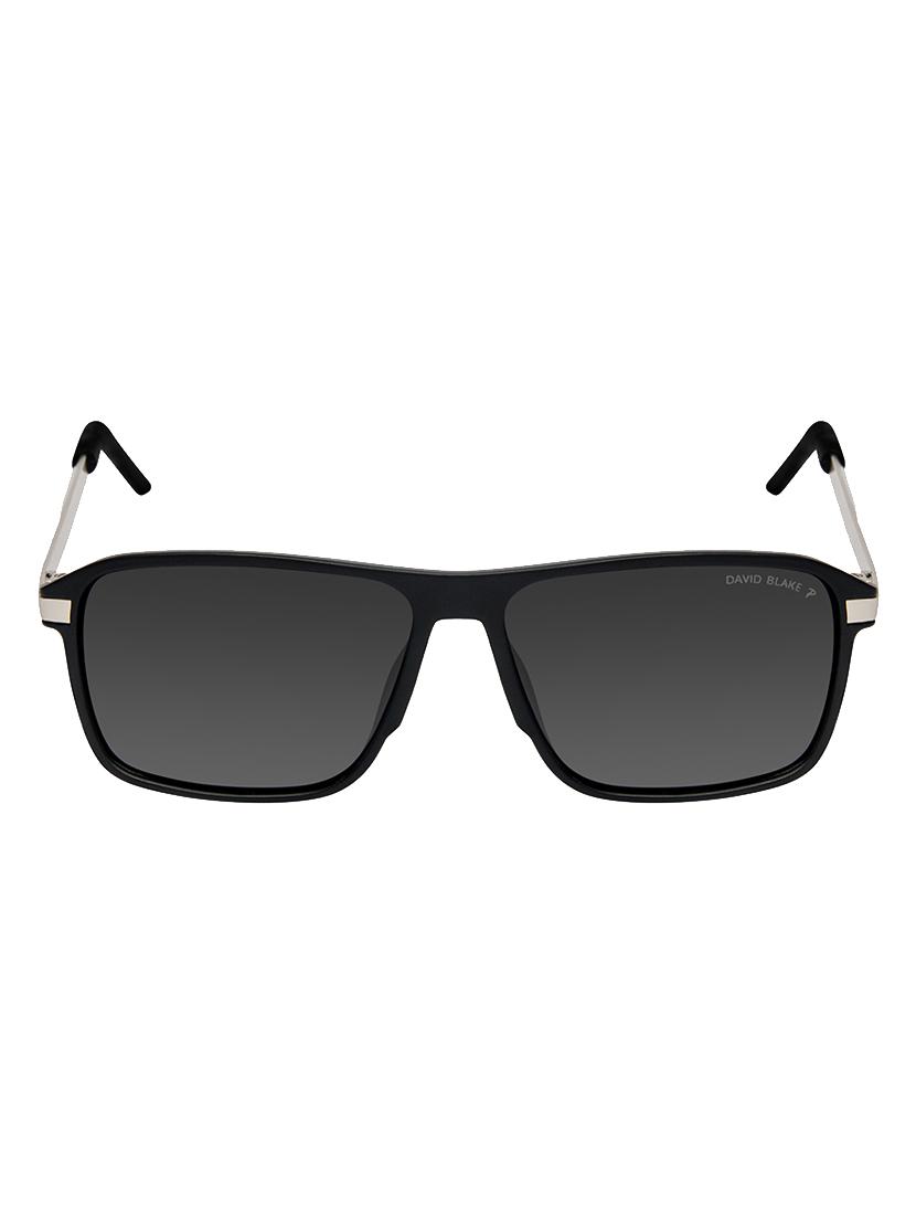 David Blake Grey Wayfarer Gradient, Polarised & UV Protected Sunglass - 15347036 - Zoom Image - 1
