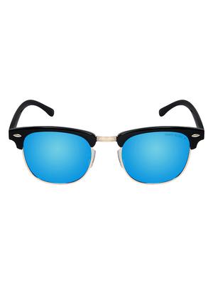 David Blake Blue Clubmaster Gradient, Polarised & UV Protected Sunglass - 15347042 - Standard Image - 1