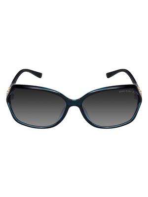 David Blake Grey Oval Gradient, UV Protected Sunglass - 15347044 - Standard Image - 1