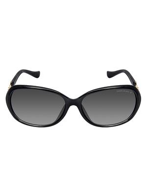 David Blake Grey Oval Gradient, UV Protected Sunglass - 15347048 - Standard Image - 1