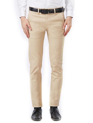 beige cotton chinos - 15347313 - Very Small Image - 1