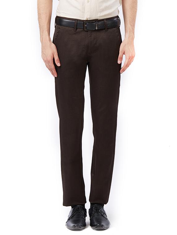 brown cotton chinos - 15347328 - Zoom Image - 1