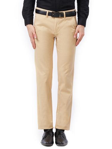beige cotton chinos - 15347334 - Very Small Image - 1