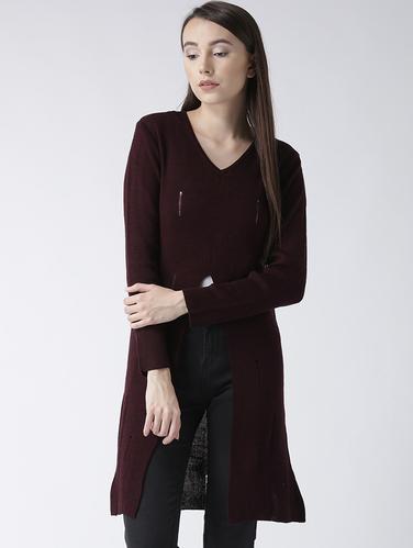 rib knit distressed pullover - 15347343 - Very Small Image - 1