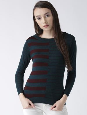 dark blue striped pullover - 15347346 - Standard Image - 1