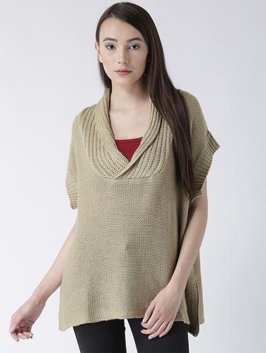 v-neck solid pullover - 15347361 - Very Small Image - 1
