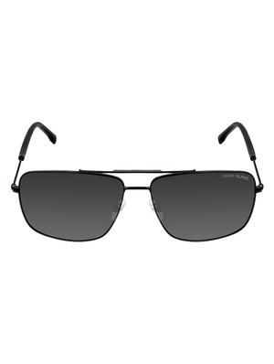 David Blake Grey Rectangular Gradient, Polarised & UV Protected Sunglass - 15347399 - Standard Image - 1