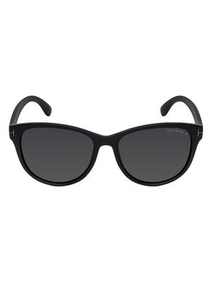 David Blake Black Round Polarised & UV Protected Sunglass - 15347408 - Standard Image - 1