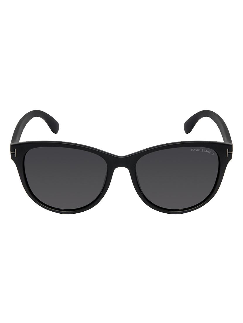 David Blake Black Round Polarised & UV Protected Sunglass - 15347408 - Zoom Image - 1