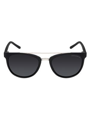 David Blake Black Round Polarised & UV Protected Sunglass - 15347416 - Standard Image - 1
