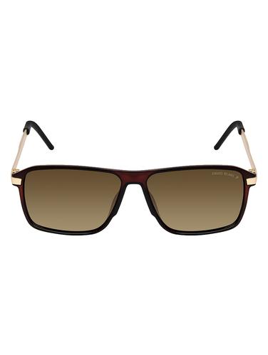 David Blake Brown Wayfarer Gradient, Polarised & UV Protected Sunglass - 15347425 - Very Small Image - 1