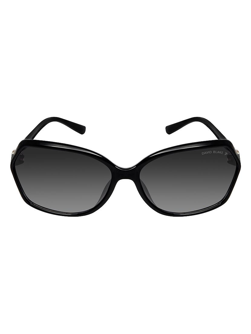 David Blake Grey Oval Gradient, UV Protected Sunglass - 15347435 - Zoom Image - 1