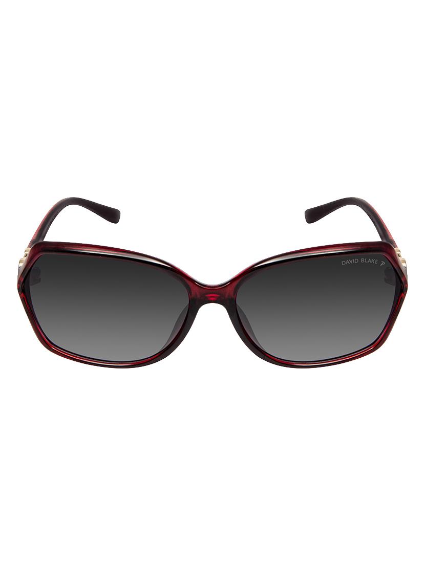 David Blake Grey Oval Gradient, UV Protected Sunglass - 15347436 - Zoom Image - 1