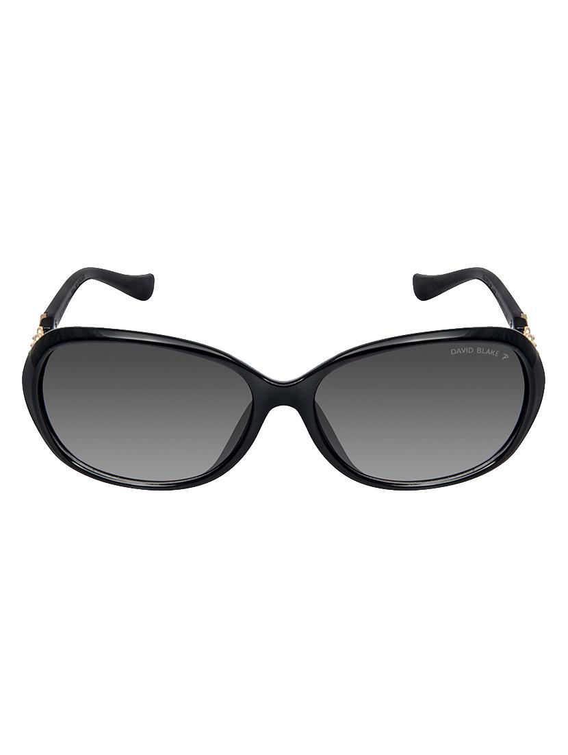 David Blake Grey Oval Gradient, UV Protected Sunglass - 15347438 - Zoom Image - 1